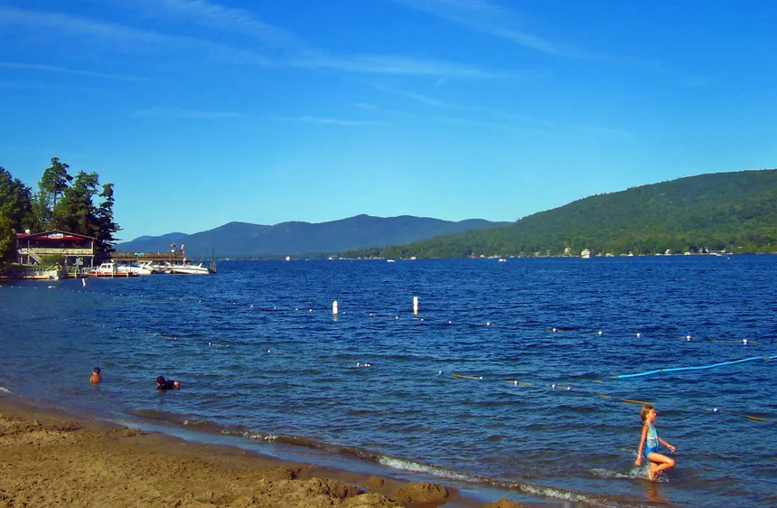 Kayaking on Lake George
